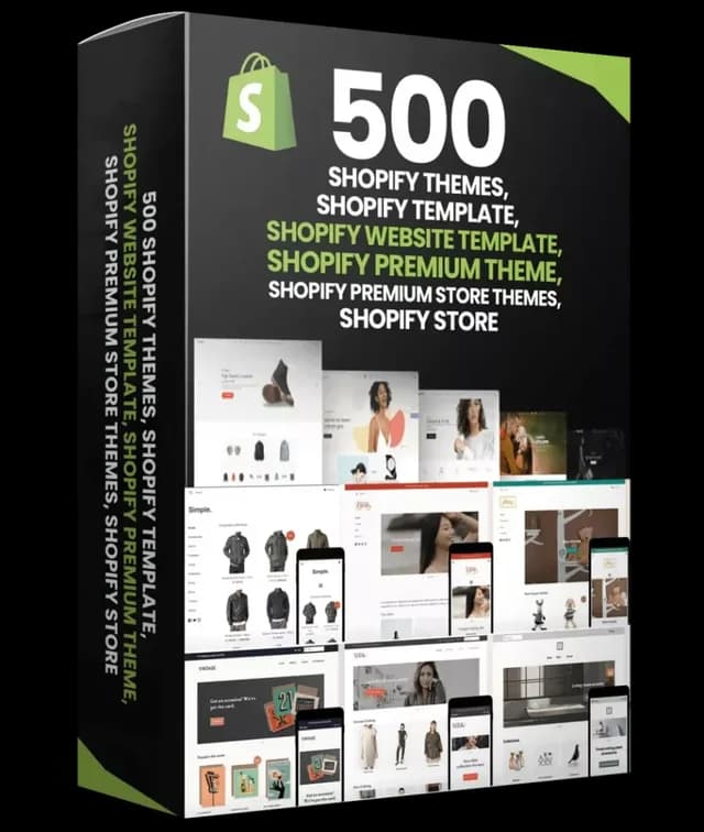 500+ Shopify Themes Bundle